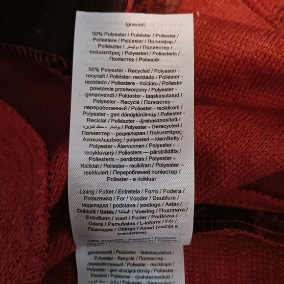 NEW VERO MODA Katrine Check Jacket in Red & Black with Snap Closure, XS - Picture 9 of 14